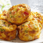 Magdalenas de Tortilla con Jamón, Queso y Verduras