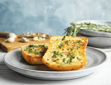 Pan de Ajo Casero