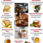té de jengibre con limón y miel