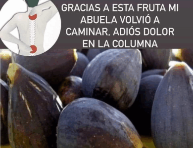 Gracias a esta fruta mi abuela volvió a caminar, adiós dolor en la columna