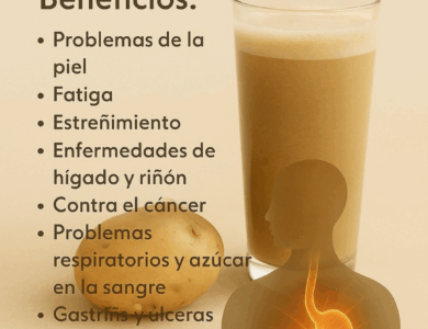 Beneficios para la salud del jugo de papa