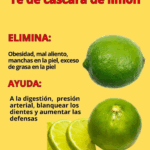Té de cáscara de limón
