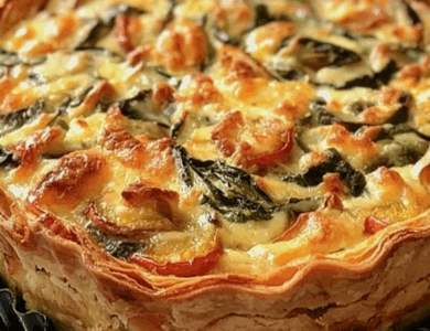 QUICHE DE BERENJENA Y CHAMPIÑONES | UNA RECETA FÁCIL Y DELICIOSA