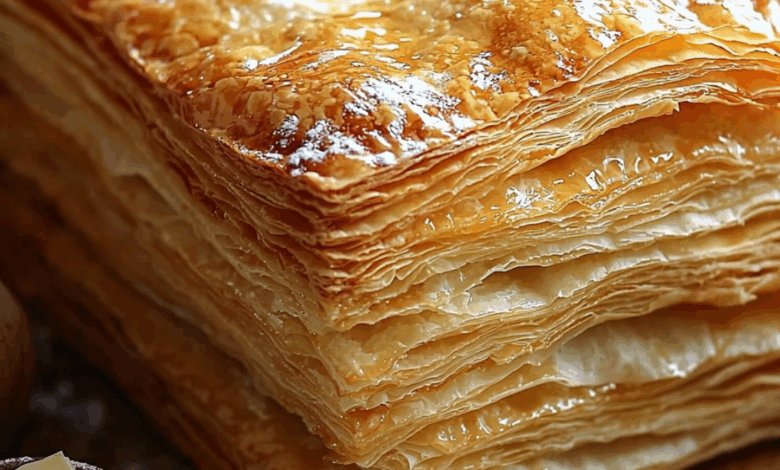 Hojaldre Casero Rápido y Fácil sin Refrigeración!