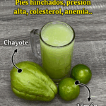 Licuado de Chayote y Limón — Un Refrescante Aliado para Tu Salud