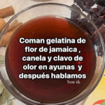 Gelatina de Jamaica con Clavo de Olor