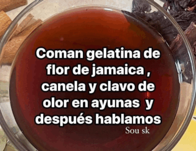 Gelatina de Jamaica con Clavo de Olor
