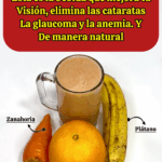 LICUADO PODEROSO PARA MEJORAR LA VISTA Y COMBATIR LA ANEMIA LICUADO PODEROSO PARA MEJORAR LA VISTA Y COMBATIR LA ANEMIA