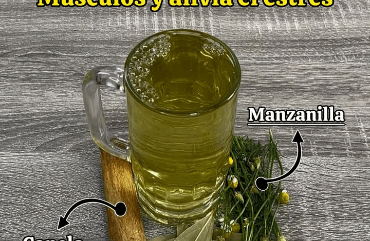 TÉ RELAJANTE Y DESINFLAMANTE NATURAL