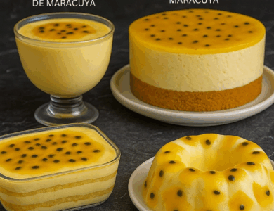 ¡TE REGALO 4 RECETAS DE POSTRES DELICIOSOS CON MARACUYÁ!