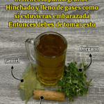 ¿Barriga hinchada como si estuvieras embarazada? Prueba esta infusión natural