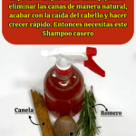 Tinte natural casero para cubrir canas y fortalecer tu cabello