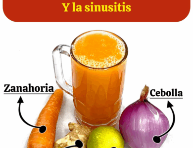 Adiós tos, flema y sinusitis con esta bebida casera Adiós tos, flema y sinusitis con esta bebida casera