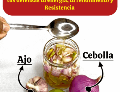 Remedio casero para aumentar defensas, energía y rendimiento Remedio casero para aumentar defensas, energía y rendimiento