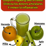 Limpia tu hígado graso, el colon, elimina los dolores articulares y desinflama tu abdomen con esta poderosa mezcla verde