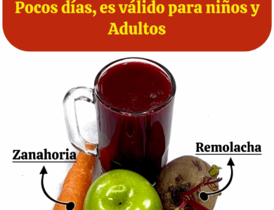 Esta bebida natural elimina la anemia, recupera la vista y limpia el hígado graso