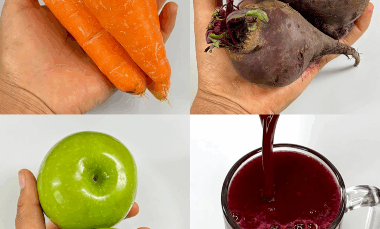 El jugo que quita la anemia, recupera la vista y limpia el hígado graso