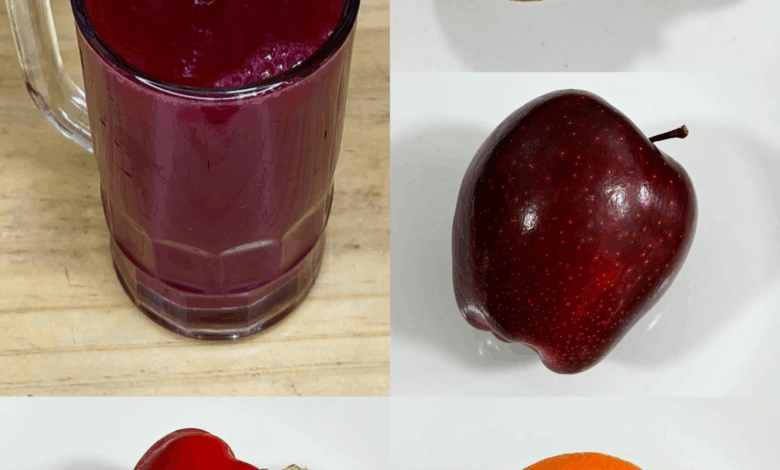 Bebida natural para la vista, anemia y el hígado graso