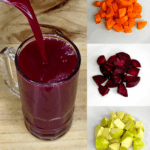 Batido Natural de Remolacha, Zanahoria y Manzana Verde: Energía, Color y Bienestar en un Vaso Batido Natural de Remolacha, Zanahoria y Manzana Verde: Energía, Color y Bienestar en un Vaso