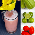 Jugo Verde de Chayote, Limón y Tomate: Frescura y Energía Natural en un Vaso