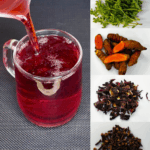 Infusión Natural de Cúrcuma, Clavo y Jamaica: Bienestar y Vitalidad en una Taza