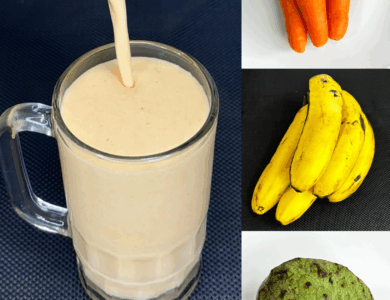 Batido Energizante de Zanahoria, Guanábana y Avena: Adiós al Cansancio, Hola a la Vitalidad