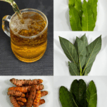 Infusión de Hojas de Mango, Naranja y Guanábana con Cúrcuma: Un Ritual Natural de Bienestar