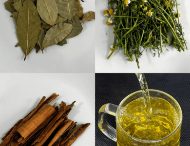 Infusión Natural de Laurel, Canela y Manzanilla: Relajación y Bienestar en una Taza