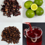 Infusión de Jamaica, Clavo y Limón Infusión de Jamaica, Clavo y Limón