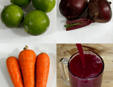 Batido Natural de Zanahoria, Remolacha y Limón: Energía, Fibra y Antioxidantes en un Vaso Batido Natural de Zanahoria, Remolacha y Limón: Energía, Fibra y Antioxidantes en un Vaso