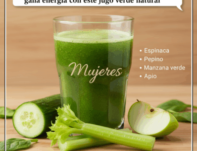 Jugo verde para bajar de peso, limpiar el hígado y mejorar tu energía Jugo verde para bajar de peso, limpiar el hígado y mejorar tu energía