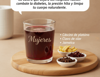 La infusión de cáscara de plátano que fortalece la salud y mejora la circulación