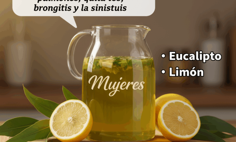 La bebida natural que derrite el moco, alivia la tos seca, la bronquitis y la sinusitis