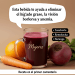 Dile adiós a la anemia, la visión borrosa y el hígado graso con esta bebida natural Dile adiós a la anemia, la visión borrosa y el hígado graso con esta bebida natural