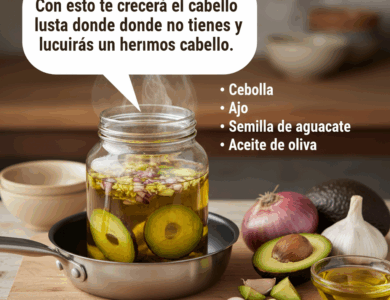 Haz crecer tu cabello y combate la calvicie con esta poderosa receta natural