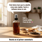 Potente tónico capilar de café, clavo y canela para hacer crecer el cabello más rápido Potente tónico capilar de café, clavo y canela para hacer crecer el cabello más rápido