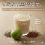 “Lipo Casera”: La Potente Mezcla de Chía y Linaza que Desaparece la Barriga Rápidamente