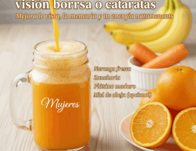 El Batido Natural que Recupera la Vista y la Memoria El Batido Natural que Recupera la Vista y la Memoria