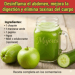 Jugo de Pepino, Manzana Verde y Chayote: El Depurativo Natural que Desinflama y Limpia el Cuerpo Jugo de Pepino, Manzana Verde y Chayote: El Depurativo Natural que Desinflama y Limpia el Cuerpo