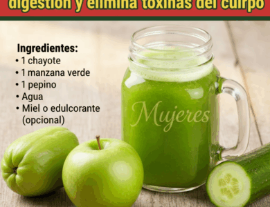 Jugo de Pepino, Manzana Verde y Chayote: El Depurativo Natural que Desinflama y Limpia el Cuerpo Jugo de Pepino, Manzana Verde y Chayote: El Depurativo Natural que Desinflama y Limpia el Cuerpo