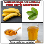 La bebida natural que ayuda a controlar la diabetes, la presión alta y la mala circulación La bebida natural que ayuda a controlar la diabetes, la presión alta y la mala circulación