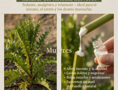 Lechuga Silvestre: El Remedio Natural para Dormir Mejor, Calmar el Estrés y Aliviar el Dolor Lechuga Silvestre: El Remedio Natural para Dormir Mejor, Calmar el Estrés y Aliviar el Dolor