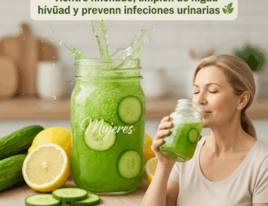Bebida Natural de Pepino y Limón para Limpiar el Hígado y Eliminar la Hinchazón Bebida Natural de Pepino y Limón para Limpiar el Hígado y Eliminar la Hinchazón