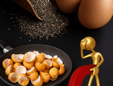 Descubre el Aceite Secreto que Potencia tu Salud: Hecho con Cáscaras de Huevo, Semillas de Chía, Ajo y Canela