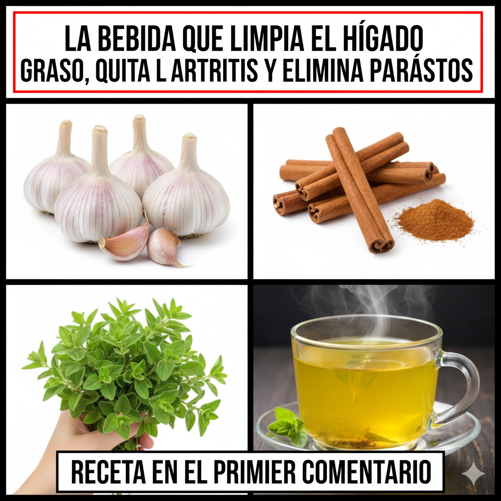 La bebida natural que limpia el hígado, combate la artritis y elimina parásitos La bebida natural que limpia el hígado, combate la artritis y elimina parásitos