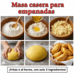 Masa casera para empanadas: la receta fácil y perfecta para toda ocasión