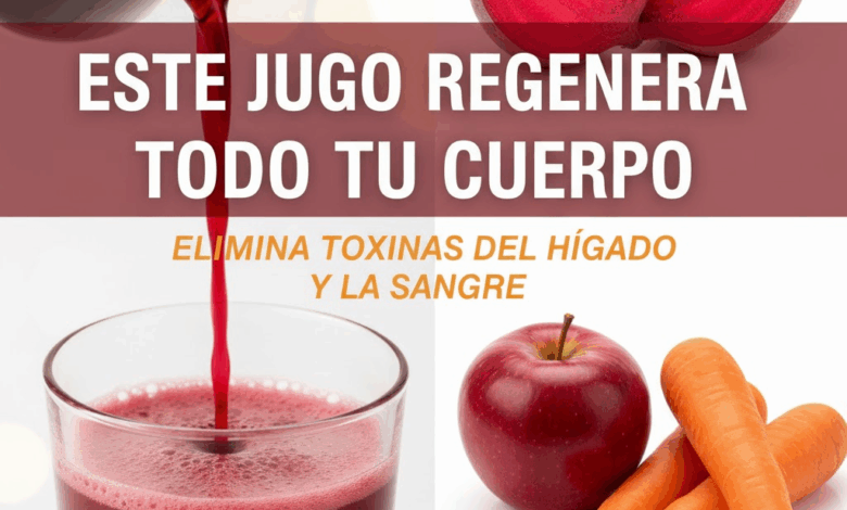 Jugo Revitalizante para el Ánimo, la Energía y la Salud Total
