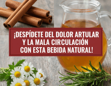 Bebida Natural para Despedirte del Dolor Articular y Mejorar la Circulación Bebida Natural para Despedirte del Dolor Articular y Mejorar la Circulación