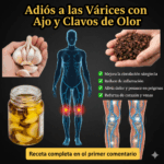 Ajo y clavos de olor: el remedio natural para las várices y la circulación