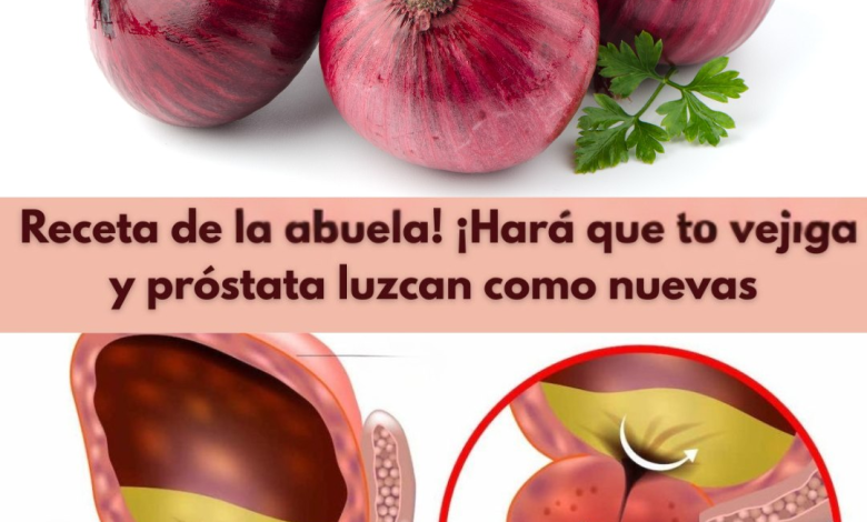 Cebolla y Cáscaras: Remedios Naturales para la Salud de la Vejiga y la Próstata